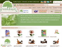 Tablet Screenshot of greenbush.net